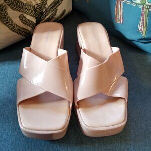 Jeffrey Campbell Pink Platform Sandals